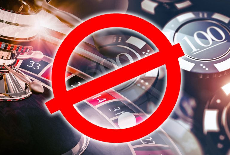 monitor dice que se deniega el acceso al casino en línea