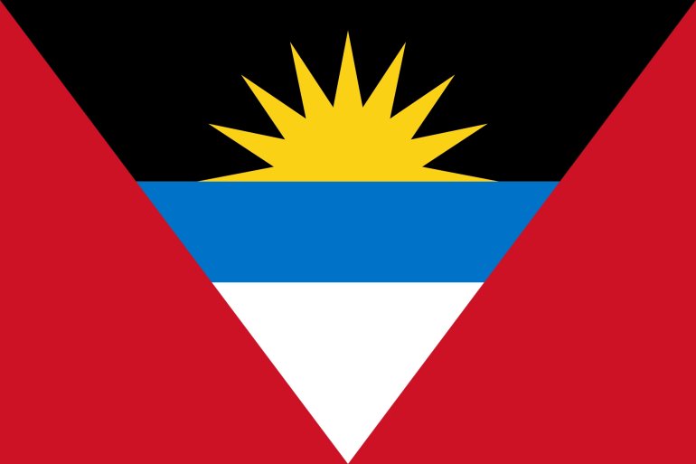 Bandera de Antigua y Barbuda