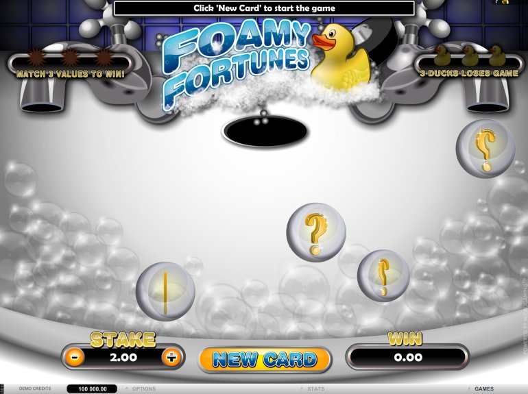 juego Foamy Fortunes