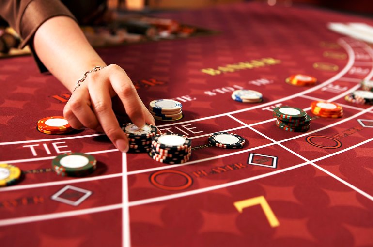 Apuestas de los jugadores en el bacará