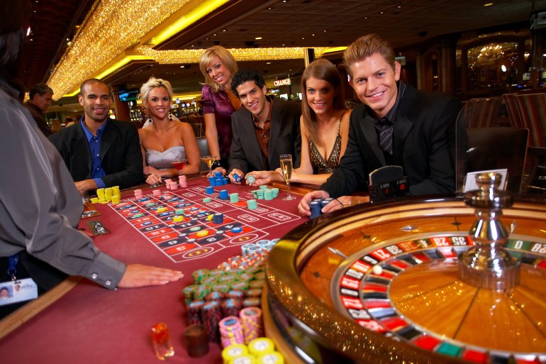 Jugadores en la ruleta