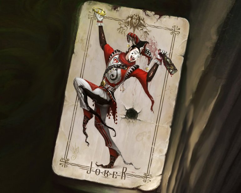 Carta antigua Joker