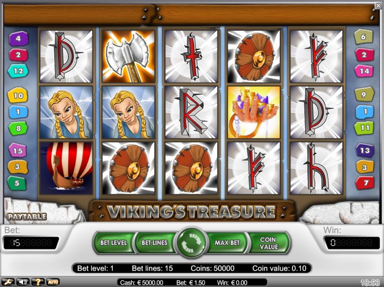 Tragaperras Vikings Treasure