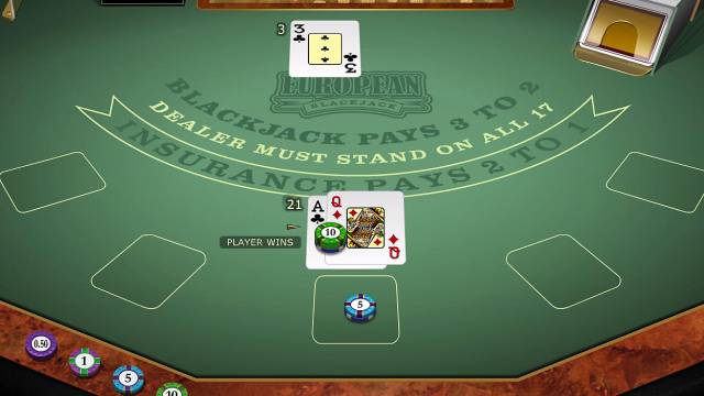Dividir dieces en el Blackjack