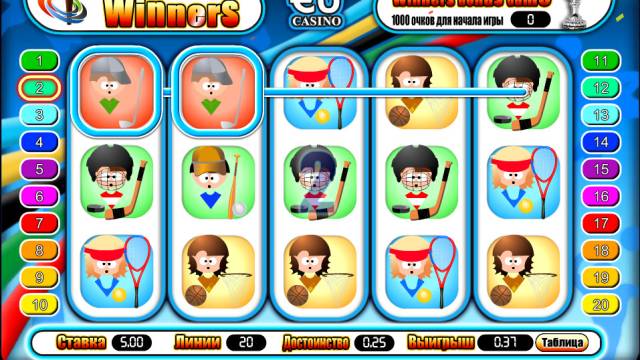 Tragaperras sobre los Juegos Olímpicos