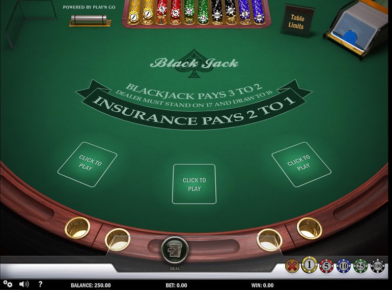 Blackjack para varias manos