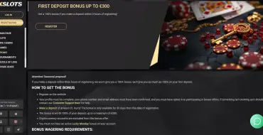 Up to €300 + 100 FS on your first deposit at 1xSlots: 1xSlots Casino en línea