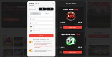 1GO Casino: Inscripción