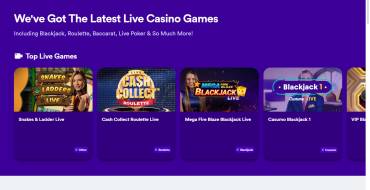 Casumo Casino: Distribuidores en directo