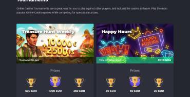 Joo casino: Torneos