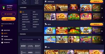 JVSpinBet Casino: Juegos