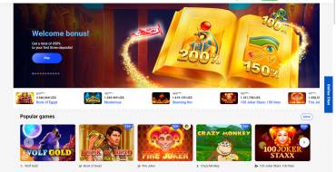 Viks casino: Página web