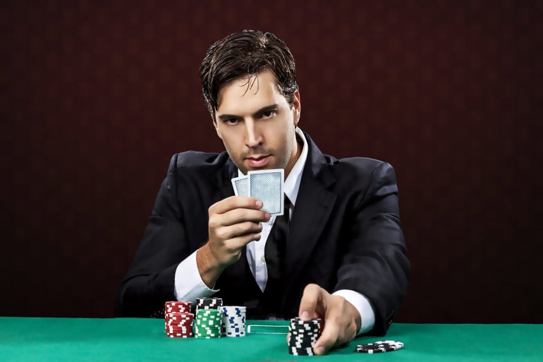 jugador de blackjack con ventaja