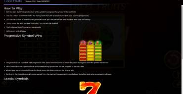 1 Reel Fruits: Características