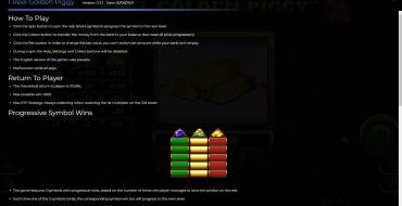 1 Reel Golden Piggy: Reglas
