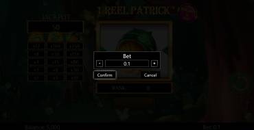 1 Reel Patrick: Apuesta