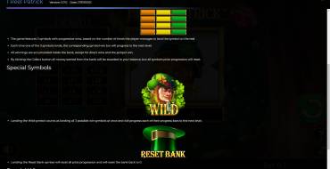 1 Reel Patrick: Reglas