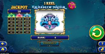 1 Reel Queen Of Water: Máquina tragaperras