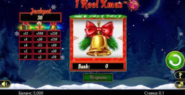 1 Reel Xmas: Máquina tragaperras