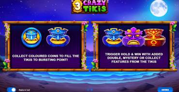 3 Crazy Tikis: Máquina tragaperras