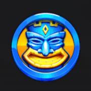 3 Crazy Tikis: Moneda Tiki Azul Especial