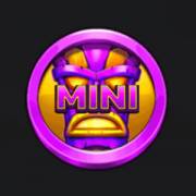 3 Crazy Tikis: Mini Monedero Especial Tiki Morado