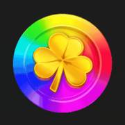 3 Leprechaun Charms: Moneda especial arco iris
