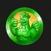 3 Plucky Hens: Moneda verde