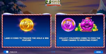 3 Porky Banks Christmas: Máquina tragaperras