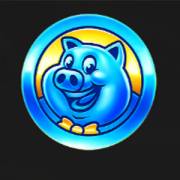 3 Porky Banks Christmas: Moneda azul