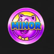 3 Porky Banks Christmas: Moneda especial Porky Minor morada.