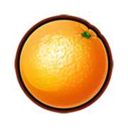 El símbolo Naranja en Fruit Mania