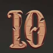 El símbolo 10 en Calico Jack Jackpot