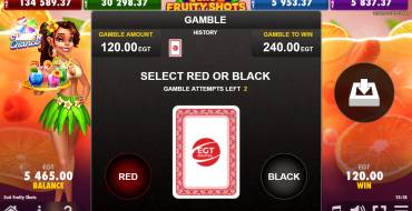5x6 Fruity Shots: Juego de riesgo