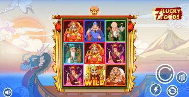 7 Lucky Gods: Máquina tragaperras