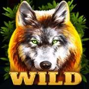 El símbolo Salvaje en Wolf Fang Deep Forest