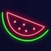 El símbolo Sandía en Neon Light Fruits