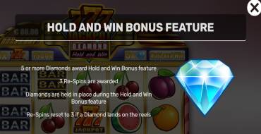 777 Jackpot Diamond Hold and Win: Juegos de bonificación