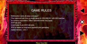 7s Deluxe Wild Fortune Play: Reglas