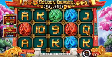 8 Golden Dragon Challenge: Máquina tragaperras