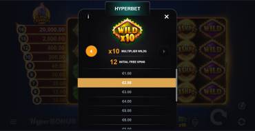 9 Blazing Cashpots: Apuesta