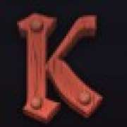 El símbolo K en Rumble Ratz Megaways