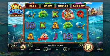 A Big Catch - HOLD & WIN: Máquina tragaperras