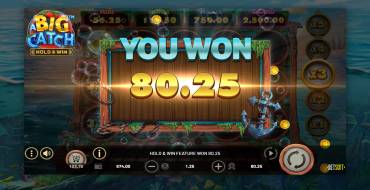 A Big Catch - HOLD & WIN: Ganancias
