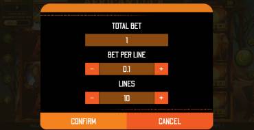 African Luck: Apuesta