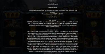Age of Dragon: Reglas