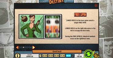 Agent Destiny: Tiradas gratuitas