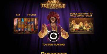 Aladdin’s Treasure: Características únicas