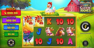 Amazing Link Cluckin' Riches: Máquina tragaperras
