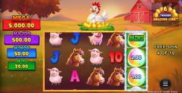 Amazing Link Cluckin' Riches: Giros gratis
